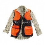 GILET AIGLE ADIRONDACK BRONZE/ORANGE