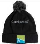 PRESTON BLACK/GREY BOBBLE HAT